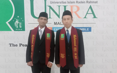 BANGGA !! BAPAK KEPALA DAN WAKIL BIDANG KURIKULUM MI ISLAMIYAH GAPRANG MELAKSANAK YUDISIUM PASCASARJANA